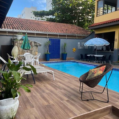 Lindo Sobrado Amarelo -Proximo A Praia Mongaguá 外观 照片